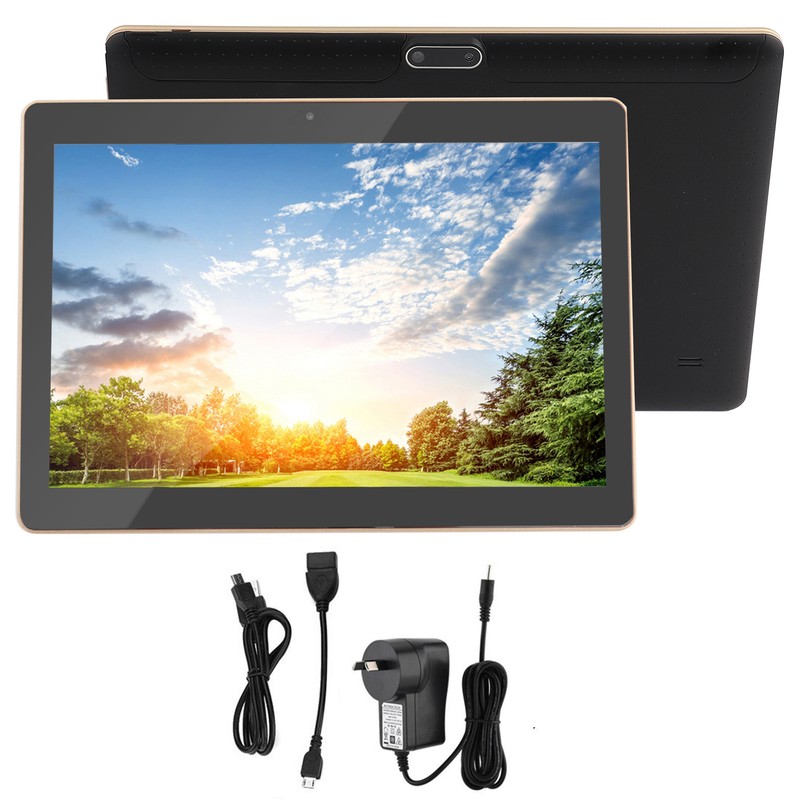 MY-KT6582 10in HD Tablet Gold 1+16G for Android 4.4 Black