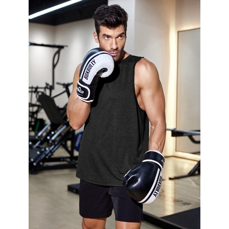 PINSPARK Men's 3 Pack Tank Tops Quick Dry Sleeveless Athletic