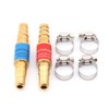Ocobudbxw 2pcs Pipe Flashback Arrestors Of Acetylene Liquefied Gas Propane