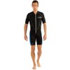 Cressi Lido, Negro/Azul, M
