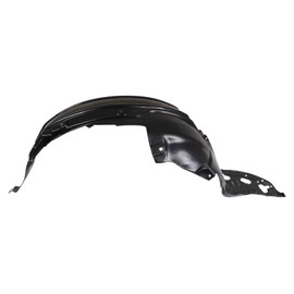 TRQ Front Left Inner Fender Liner Black Drivers Side Compatible with 2009-2011 Acura TL AC1248126