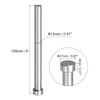 sourcing map Straight Ejector Pins, 12mm (15/32") Dia. 65Mn Steel