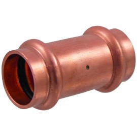 NIBCO 9001250PC COUPLING 3/4 IN NOMINAL PRESS END STYLE WROT COPPER DOMESTIC