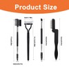 4 Pieces Eyelash Separator, Brow Brush and Eyelash Coil, Eyelash