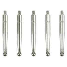 5 Pcs Micrometer Tip Probes Lever Indicators Gauge Measuring Tools Test Lead Back Probes for Car Repairing Electric Multimeter Testing