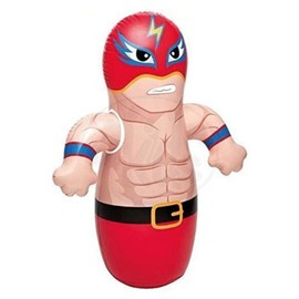 36" 2016 NEW! 3D Kids Wrestler Kick Boxing Bop Bag Toys ( Bopper Power Bag / Punching bag ) - Blow Up Inflatable