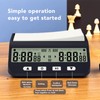 Chess Clock Digital Timer - Professional Tournament with Delay/Countdown, Portable