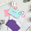 Tabbed Flash Cards 300Pcs Colourful Index Cards Revision Cards with