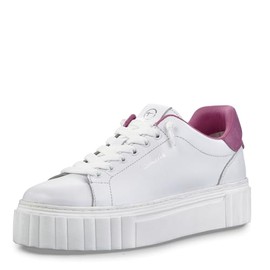 Tamaris Women's Trainers, White pink