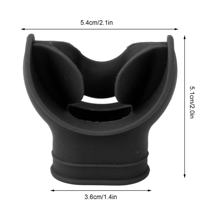 AMONIDA Dive Regulator Mouthpiece, Universal Odor Free Scuba Mouthpiece Replacement