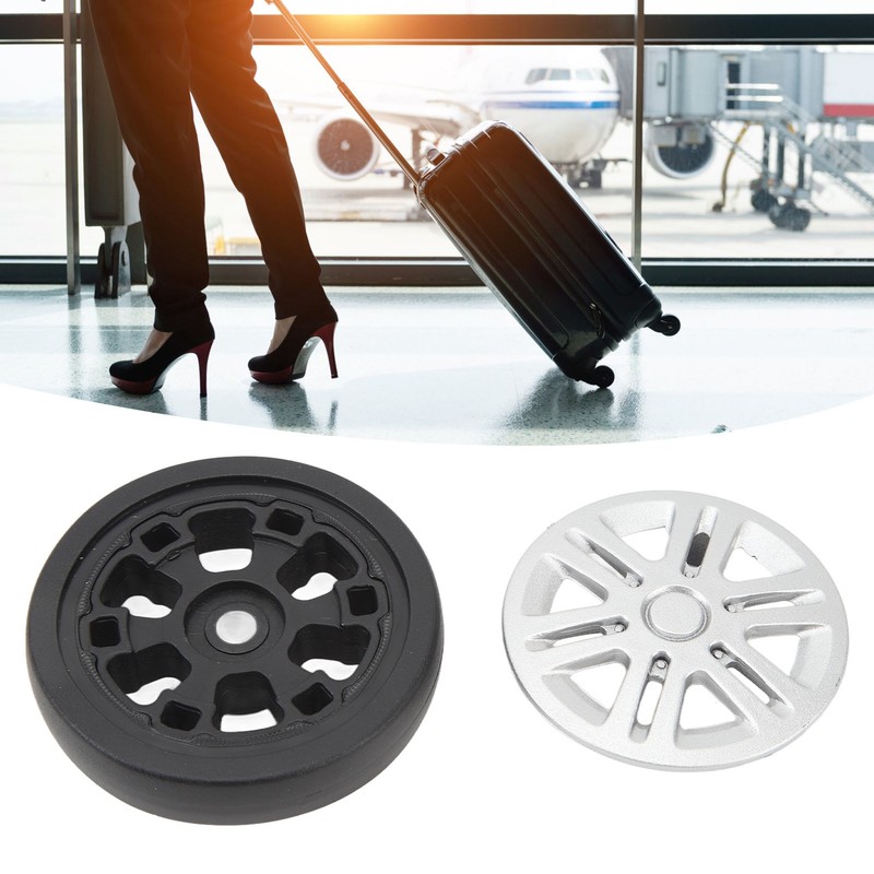 4 Pcs Suitcase Replacement Wheels Silent Rolling Universal Luggage Wheels