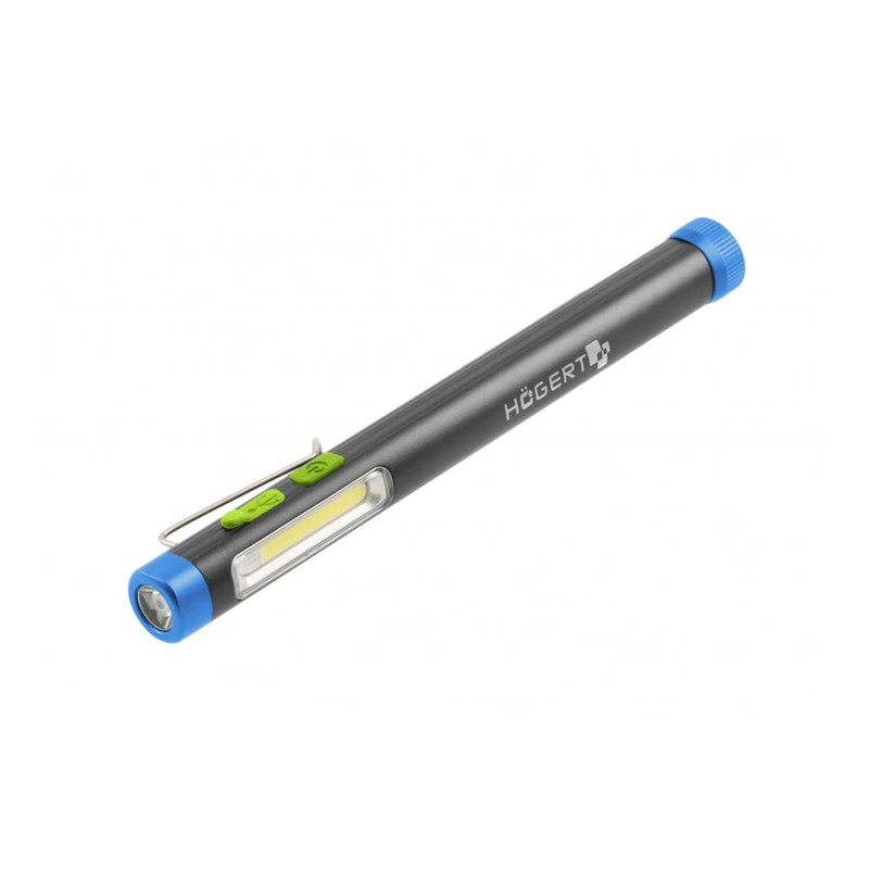 Högert Technik Pen Light UV Flashlight 300LM 4 Light Modes