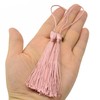 Makhry 100pcs 13cm/5 Inch Silky Floss Bookmark Tassels with 2-Inch