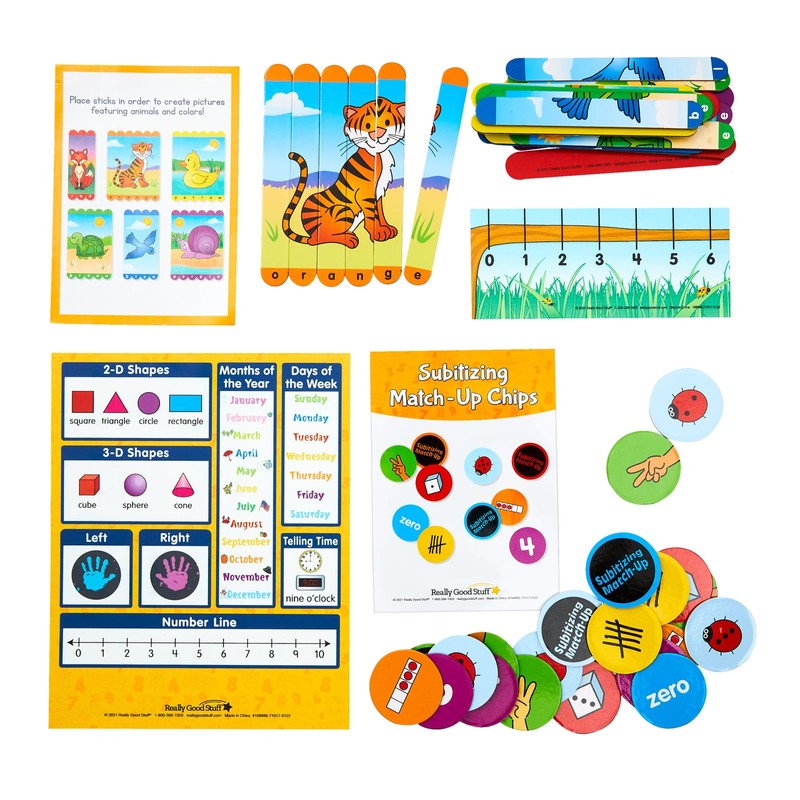 Really Good Stuff Math Skills: Grade Pre-K - Beginning Math