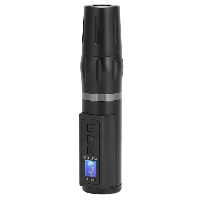 Cordless Tattoo Pen Machine Aluminum Alloy Frame Digital Display High