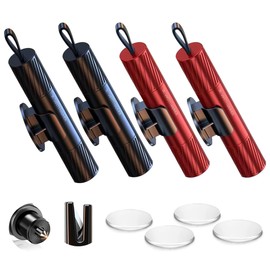 PIRXXIY LITURTOO 4PCS Car Window Breaker Seatbelt Cutter - Car Window Breaker Tool Glass Breaker Under Water Emergency Escape Tool,Safehammer Life Hammer for Cars with 4 Test Glasses