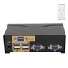 2 In 1 Out VGA KVM Switch 4 USB Port