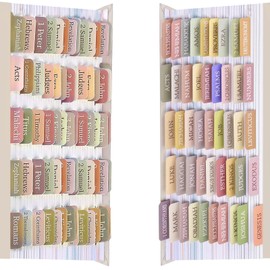 150 Bible Tabs for Women, YRYUNRUI Study Bible Index Tabs, Study Supplies and Journaling Materials for Women, Old and New Testament Study (2 Colors)