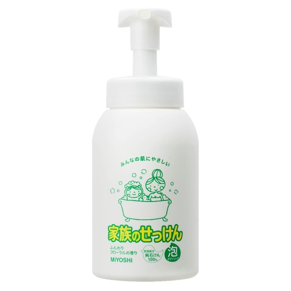 Miyoshi Family Soap Foam Body Soap Pump, 20.3 fl oz