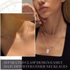 STORUP Leo Gifts for Women: Retro Silver Leo Necklaces with
