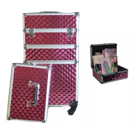 Maletin Maletín Neceser Cosmetiquera Profesional 3 Niveles + Mini