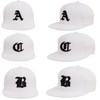 4sold Fullcap 6 Panel Baseball Cap Baseball White Versch Snap
