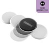 Super Sliders 3 1/2" Round Reusable Furniture Sliders for Carpet