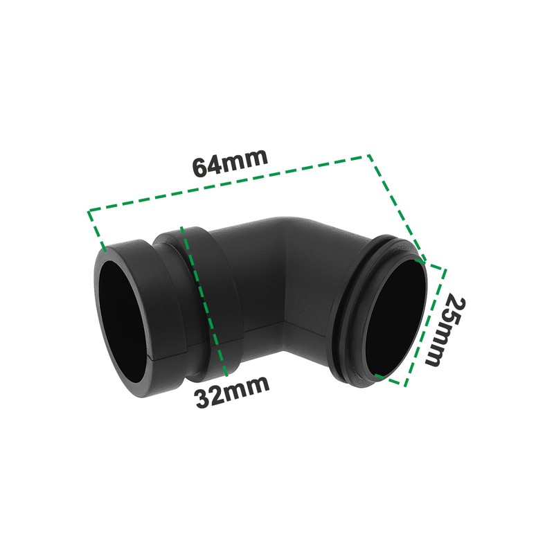 ECSiNG Pack of 2 Plastic Belt Sander Angle Adapter Connector