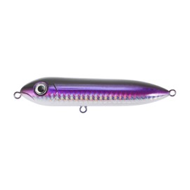 CAPASTEC Fishing Lures, Catfish Rattling Line Float Lures, Topwater Bass Lures, Lifelike Bass Fishing Lures for Santee Rig Fishing, Silver Tone Purple