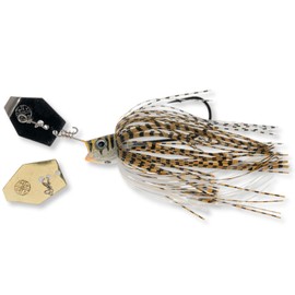 LMAB Chatterbait Multi Vibe 2.0 - Hook Size 1/0 & 5/0 - Artificial Bait for Predator Fishing, Chatterbait Pike, Pike Bait, Perch Bait, Fishing Lure Pike, Chatterbaits (Real Perch, 1/0-18 grams)