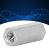 20 Pcs Hex Coupling Nut M6x1 L25mm Stainless Steel Threaded