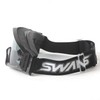 Swans GUEST-H HOOD Goggles, Compatible with Glasses, Helmet Compatible