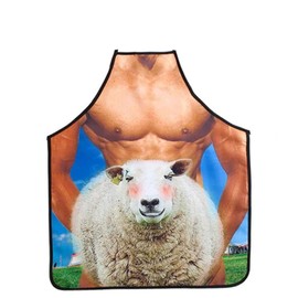 Glamour Girlz Mens Womens Chef Kitchen Cooking Baking BBQ Rude Joke Naughty Funny Novelty Stag Do Party Pinny Pinafore Apron Birthday Christmas Sheep