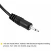 sourcing map 2.5 mm Male to Bare Wire TS 2-Pin