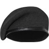 Rothco GI Type Inspection Ready Beret, Black, 7.75
