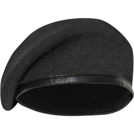Rothco GI Type Inspection Ready Beret, Black, 7.75