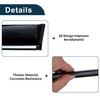 TUCKBOLD Window Deflectors for VW Golf MK6 2008-2012 5 Door
