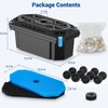 NFESOLAR Pond Filter for Outdoor Ponds, Filter Box with Filter