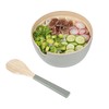 Restaurantware - Bambuddha 25 Ounce Bamboo Salad Bowls, 10 Heavy-duty
