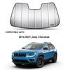 Pigenius Front Windshield Sun Shade for 2014-2021 Jeep Cherokee SUV