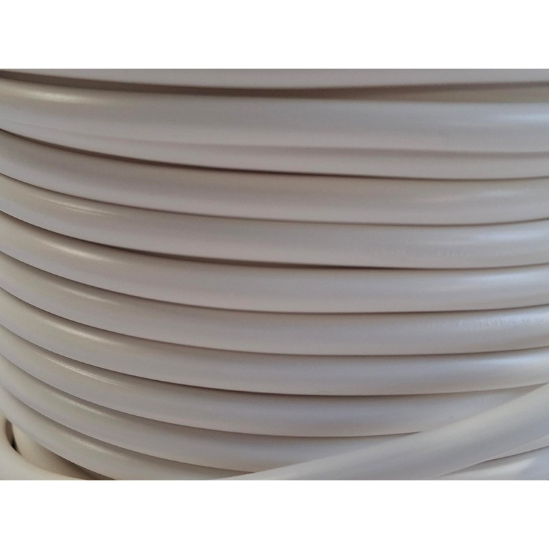 Ali's DIY 2 Core Round White Flex Flexible Cable 0.75