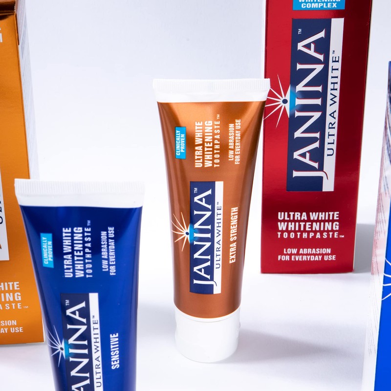 Janina Ultra White 75ml Maxi White Super Strength Whitening Mint