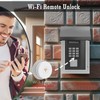 WeHere Key Lock Box Outdoor, Wall Mount Lockbox for Outside,