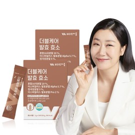 Double Care Fermented Enzyme Grain 15 Grain Reverse Value Enzyme Food 2 Boxes Total 60 Packets / 더블케어 발효 효소 곡물 15곡 역가수치 효소식품 2박스 총60포