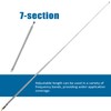 VooGenzek 2 PCS 100cm 7 Section Replacement Telescopic Aerial Antenna,