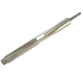 Pro Trucker PTSPM50 Freightliner Cascadia Truck Spot Mirror CB Mobile Antenna Mount, Satellite Antenna Mount, 6 Inches, Stainless Steel, Chromed Brass Ferrule