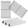 Folocy 7637 7635 Grill Grates Replacement Flavorizer Bars for Weber
