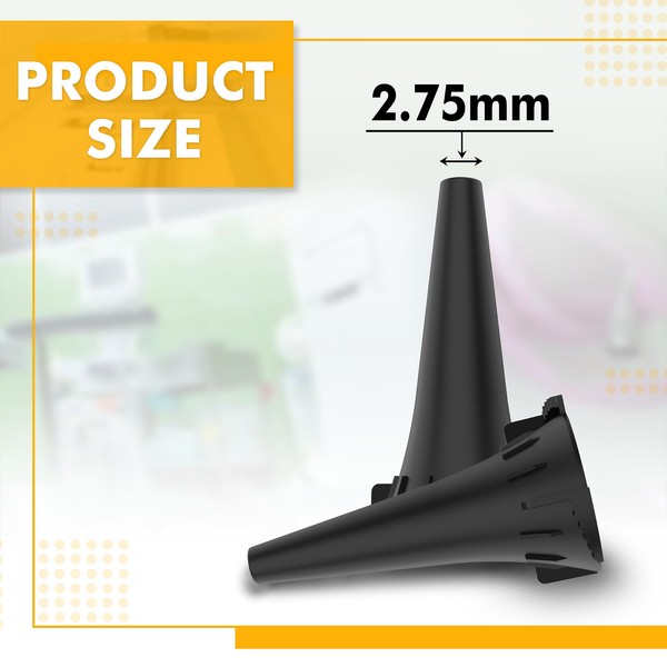 OTICA 2.75 MM Disposable Ear Specula for W-e-l-c-h Otoscopes Compatible