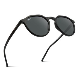 Okulars® Eco Pacific PET Recycled Sunglasses for Men and Women - Filter UV400 - One Size, black