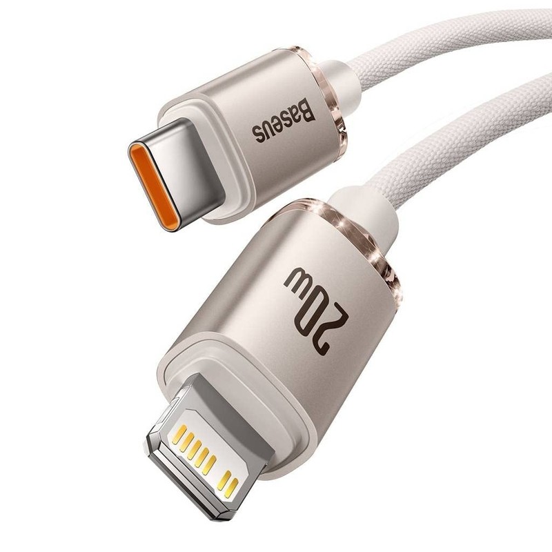 Baseus Apple 20W Rapid Charge Data Cable, 2m Nylon Cable,